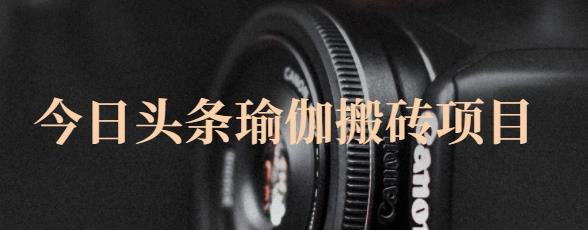 猎人社区·今日头条瑜伽搬砖项目，单号一天几十收入，可以批量操作！网创吧-网创项目资源站-副业项目-创业项目-搞钱项目左姐网创