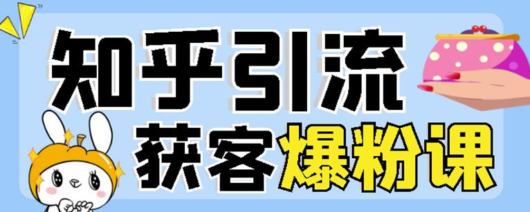 2022船长知乎引流+无脑爆粉技术：每一篇都是爆款，不吹牛，引流效果杠杠的网创吧-网创项目资源站-副业项目-创业项目-搞钱项目左姐网创