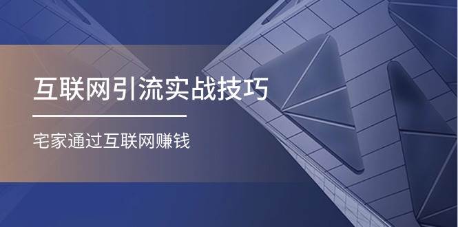 互联网引流实操技巧(适合微商，吸引宝妈)，宅家通过互联网赚钱（17节）网创吧-网创项目资源站-副业项目-创业项目-搞钱项目左姐网创