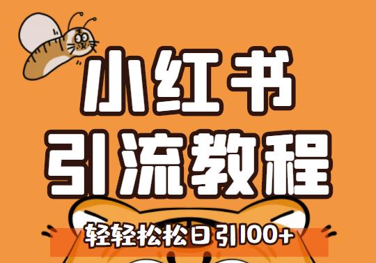小红书运营引流全系列课程，每天引流100精准粉网创吧-网创项目资源站-副业项目-创业项目-搞钱项目左姐网创