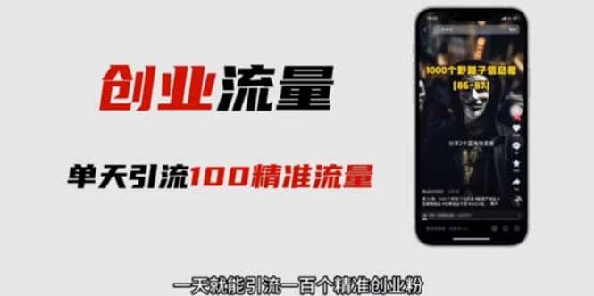 自媒体音频加图文制作视频 一天引流一百个精准创业粉【音频软件+图片素材】网创吧-网创项目资源站-副业项目-创业项目-搞钱项目左姐网创