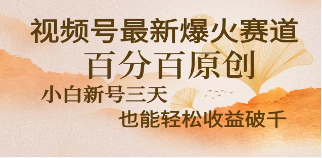 视频号独家玩法，老年养生赛道，无脑搬运爆款视频，日入2000+网创吧-网创项目资源站-副业项目-创业项目-搞钱项目左姐网创